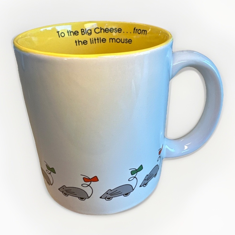 Willitts Designs Vintage‎ 1986 To The Big Cheese From The Little Mouse RARE MUG